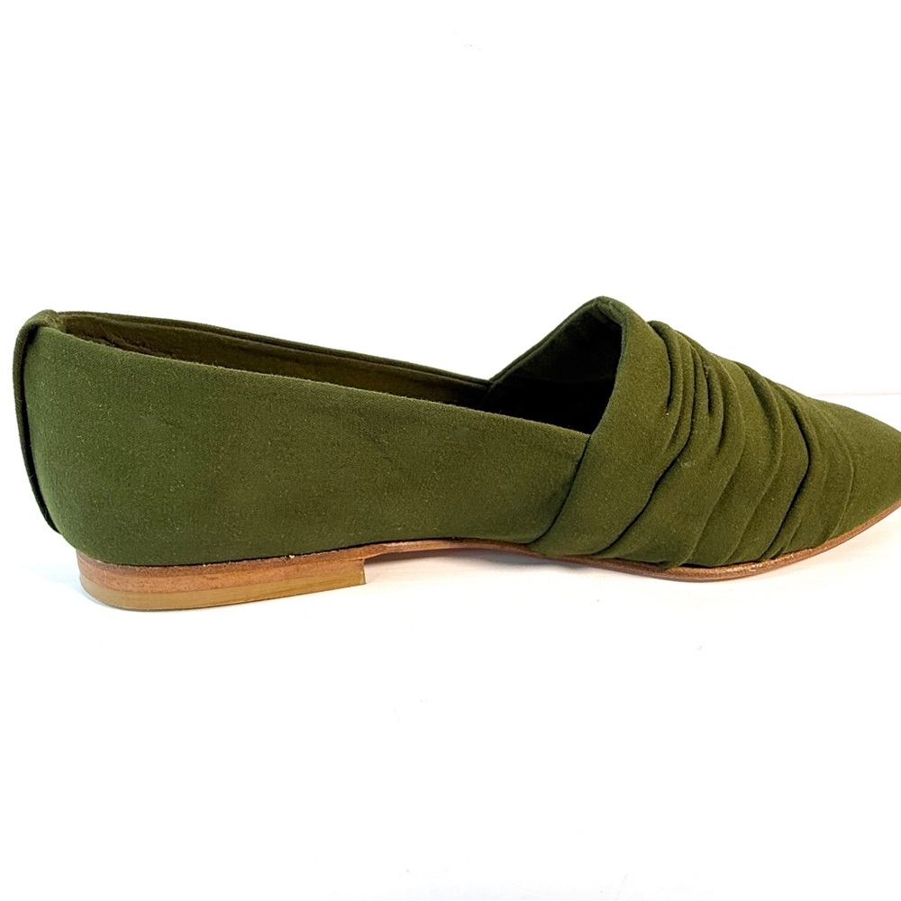 Kenneth Cole Olive Green Slip-On Shoes - Picture 8 of 11